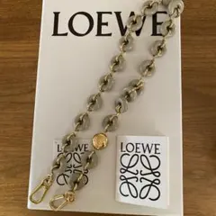 週末タイムセールLOEWE ドーナツチェーン ゴールドショルダー