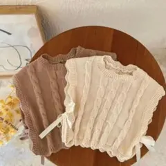 【美品】韓国子供服　ベスト90