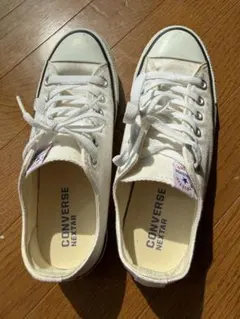 JK 女子高生 CONVERSE NEXSTAR ホワイト スニーカー