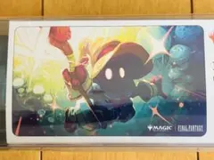 MTG FF プレイヤーズラバーマット 迷える黒魔道士、ビビ