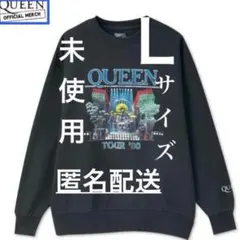 匿名 L 未使用 クイーン 濃灰 トレーナー 裏起毛　スウェット プルオーバー