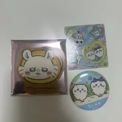 ちいかわベーカリー 特典 モモンガ 缶バッジ ハチワレ ちいかわ シール