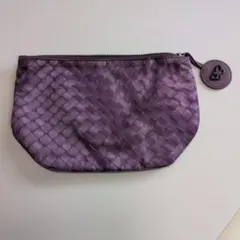 BOTTEGA VENETA イントレチャート ポーチ パープルのサムネイル