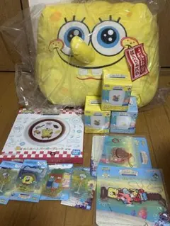 スポンジボブ 一番くじ まとめ売り ラストワン フィギュア グラス