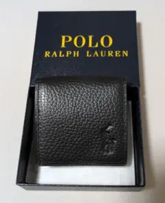 POLO RALPH LAUREN 牛革 キーケース〈濃茶〉【新品タグ付】 POLO RALPH LAUREN - POLO RALPH LAUREN 牛革 キーケース〈濃茶