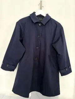 pom ponette junior 薄手コート　ネイビー　 150cm