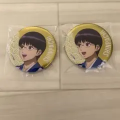 銀魂　オンシアター2D 金魂篇　志村新八　缶バッジ　二点セット