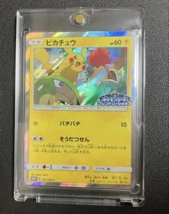 お茶会ごっこピカチュウ：はなびらのまいキャンペーン PROMO SM-P