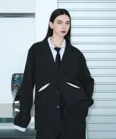 seyto サイズ2 / スラッシュライン3Bシングルテーラードジャケット