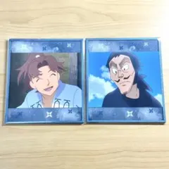 【忍たま乱太郎】アクリル色紙2点セット、山田利吉 山田伝蔵 ＊でふぉラバ！2付＊