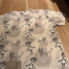 arkakama Tシャツ 総柄 Lサイズ