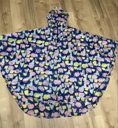 MOOMIN 幾何学模様ポンチョ