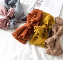 超メルカリ市限定価格　ベビー　リボンリブヘアバンド