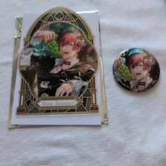 アイナナ　狗丸トウマ　クリアビジュアルコレクション　缶バッジ