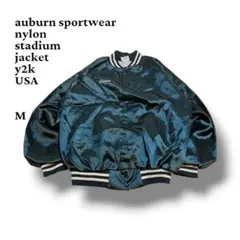 Ak0131 様専用90’s AUBURN USA製 ナイロンスタジャン刺繍