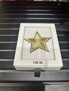 DIOR スターモチーフ ブローチ