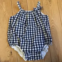 ベビーギャップ チェックロンパース 90cm