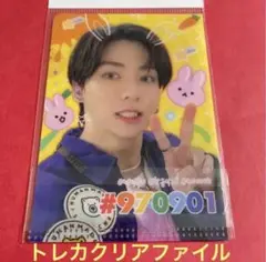 BTS ジョングク トレカクリアファイル 韓国製作者様 トレカ ステッカー メモ