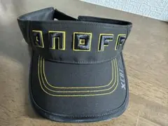 ONOFF ゴルフ サンバイザー ブラックのサムネイル