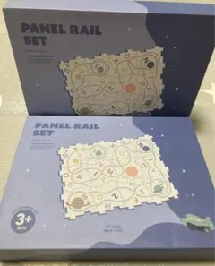 新品　3COINS パネルレールセット　2点セット