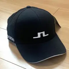 J.Lindebergゴルフキャップ★BLACK　新品未使用