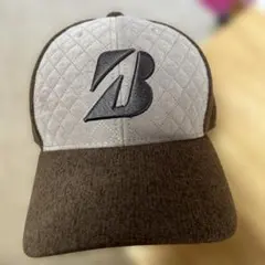 ブリヂストン キャップ ブラウン/ベージュ