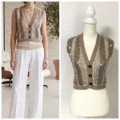 近年美品 BRUNELLO CUCINELLI ブルネロクチネリ ニット ベスト - メルカリ