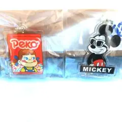 Peko & Mickey アクリルキーホルダーセット
