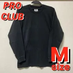 PROCLUB Mサイズ 黒 ロングTシャツ プロクラブ