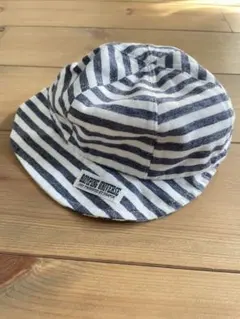 ROMPING UNIVERSE ストライプ バケットハット SS