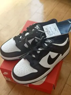 NIKE ナイキ ダンクロー　パンダ　18.5cmブラック/ホワイト