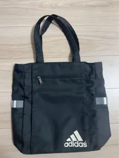 adidas ブラック トートバッグ