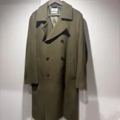 ジャーナルスタンダード オリーブ ダブルブレストウールコート