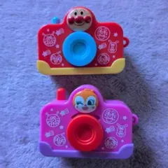 アンパンマン ガチャガチャ　カメラ　ドキンちゃん　　 セット
