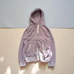 OLD UNIQLO ライトパープル ダブルジップパーカー M 00s