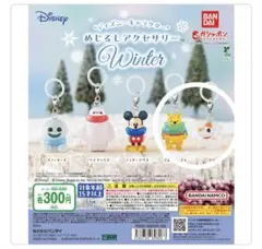 めじるしアクセサリー　ディズニーキャラクター　winter プーさん　ゼロ