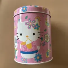 ❤️ハローキティ ダストボックス ゴミ箱 小物入れピン レトロ 円筒型