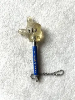 【希少・レトロ】ディズニー ミッキーマウス 指差しハンド 指示棒 ストラップ