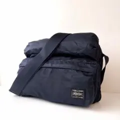 美品　PORTER FRAME ショルダーバッグ ネイビー 吉田カバン ポーターのサムネイル