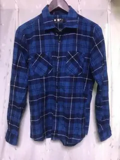 ナノユニバース チェックシャツ