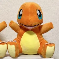 【即日発送！】 ポケモン ヒトカゲ めちゃもふぐっと ぬいぐるみ 元気いっぱい