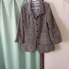 グレー系 チェスターコート LLサイズ