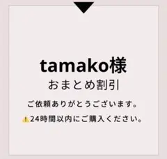 tamako様 リクエスト 2点 まとめ商品