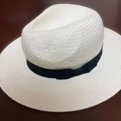 ZARA 麦わら帽子 中折れハット Mのサムネイル