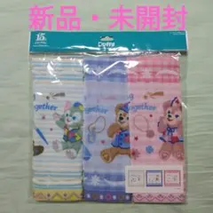 新品・未開封　ダッフィー&フレンズ　ディズニーシー15周年　ミニタオル