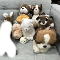 【昭和レトロ】ぬいぐるみ　まとめ売り　犬　くま　うさぎ
