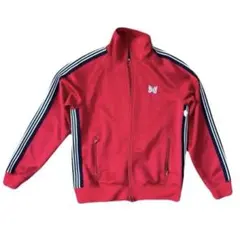 Needles トラックジャケット S navy × white × red
