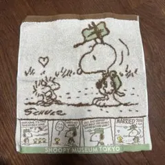 スヌーピーミュージアム限定　ハンドタオル