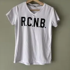 Number 半袖Tシャツ ホワイト R.C.N.B.ロゴのサムネイル