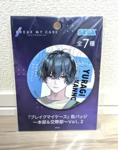 ブレイクマイケース　ブレマイ　SSR ハフアニ　缶バッジ　新名有 ブレイクマイケース ブレマイ SSR ハフアニ 缶バッジ 新名有 ブレイク